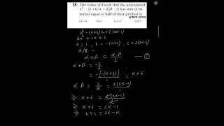 Polynomial pyq class 10 @quantumeducation