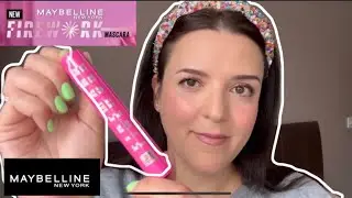 Maybelline FIREWORK mascara review ✨