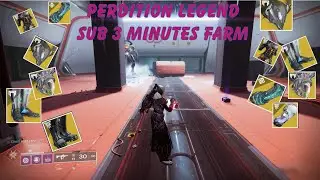 Perdition Legend Lost Sector _Sub 3 Minutes Farm _ Warlock