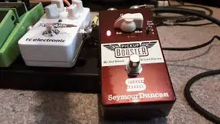 Seymour Duncan pickup booster demo