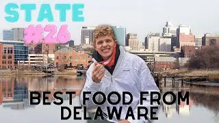 Eating the most iconic food from Delaware for the whole day! (State #26)