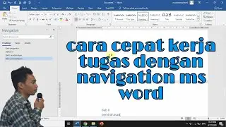 cara membuat navigasi di Ms Word