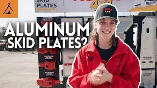 Lightweight Aluminum Skid Plates and Body Armor by @asfirltd   at Moore Expo 2022