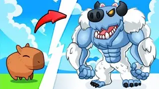 БОЙТЕСЬ, ведь я превратился в беспощадного АРКТИЧЕСКОГО СУЩЕСТВА в Roblox Capybara Evolution!