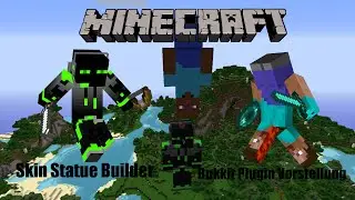 Minecraft Bukkit Plugin Vorstellung / Skin Statue Builder
