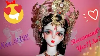 DBS Dream Fairy Doll BJD: Flying Apsaras 62cm BJD From Aliexpress Unboxing and Review! ❤️👑 #doll