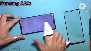 Samsung A20s / Điện thoại rơi vỡ kính màn hình / Hướng dẫn tháo máy / Ép kính điện thoại