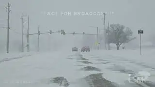 02-18-2025 Owasso, OK - Major Winter Storm - Whiteout Conditions