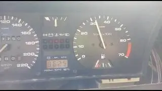 Abf 2.0 16v on vw golf mk2 rev 7500rpm
