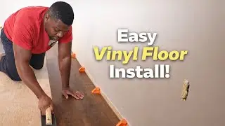 Installing Vinyl Plank Flooring &mdash; Full Room Transformation