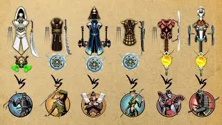Titan Bodyguard set vs All Bosses || Shadow Fight 2 (iOS/Android Gameplay)