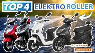 Beste ELEKTRO ROLLER 2026 | Top 4 Elektroroller mit Stra&szlig;enzulassung Vergleich | E-Motorroller