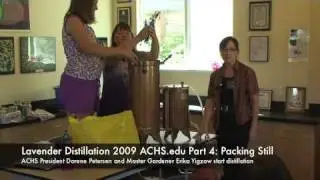 ACHS.edu Lavender Distillation Part 4