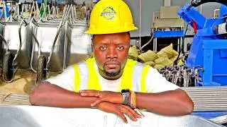 How WheelBarrows are Made in Ghana; Builders of Africa Factory Tour