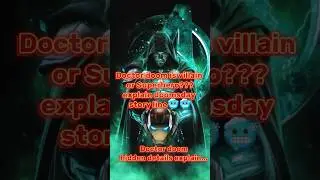 Doctor doom villain or Superhero?? explain dr.doom hidden details😨😰🥶#marvel#shorts#trending#ytshorts