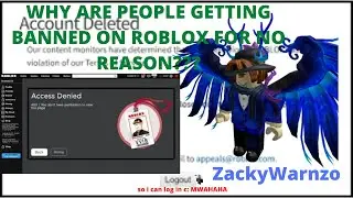 ROBLOX BANWAVE! (WHY ARE PEOPLE GETTING BANNED FOR NO REASON?)