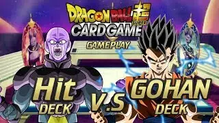 GREATEST BATTLE GOHAN VS. HIT DECK (DRAGON BALL SUPER CARD GAME!)