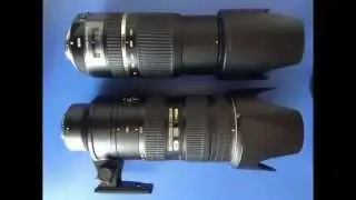 Confronto Nikon 70-200 VRII vs Tamron 70-300 VC