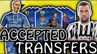FIFA 17 ACCEPTED TRANSFERS