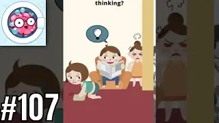 Brainwash Level 107 What is he thinking? - Gameplay Solution Walkthrough
