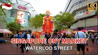 Singapore Chinese New Year 2025 | Waterloo CNY Market Year of the Snake @ShineWalkingTour