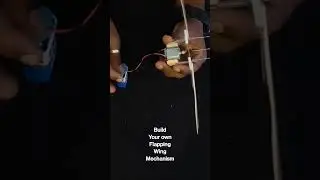 #Build #ornithopter #flapping #wing #mechanism #simplescience #vaayusastra #futurescientist