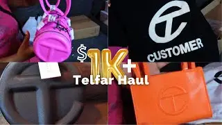TELFAR Shopping Haul & Unboxing 2023 PILLS, DUFFLE, SHOPPING BAGS, CLOTHING  #telfar #telfarbag