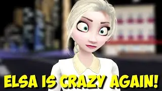 MMD Frozen 2 &ldquo;Modern Elsa Is Crazy Again (in the City)!&rdquo; funny animated cartoon meme II Disney