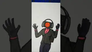 How to draw Speakerman Woman 😮😮#skibiditoilet #skibiditoilet #shorts