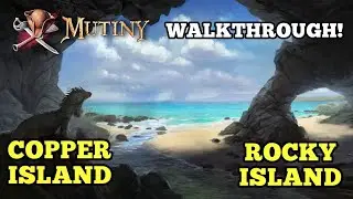 Copper Island & Rocky Island Walkthrough Update 0.45.0! How To Clear! | Mutiny Pirate Survival Ep 86