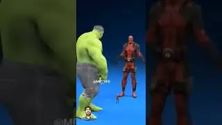 Marvel animation 57% Antman VS Hulk #greenscreen