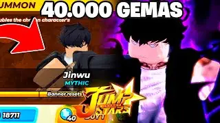 A NOVA UPDATE DO BRAWL STARS DE ANIMES CHEGOU E J&Aacute; PEGUEI O NOVO M&Iacute;TICO JIN-WOO! (Jump Stars)
