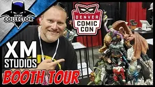 XM Studios GFX Booth Tour @ Denver Pop Culture Con! BATMAN SANITY & MORE!!