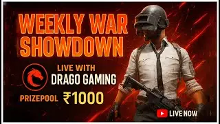 WEEKLY WAR II BGMI LIVEII FINAL DAY  #DRAGO GAMING |I #bgmilive #livestream #livestream #bgmilive