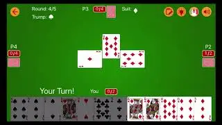 Call Break Mobile Android Gameplay