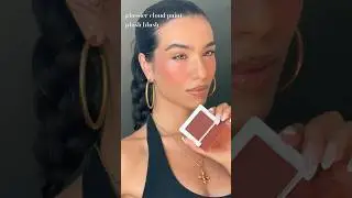 swatching every shade of the new glossier cloud paint plush blush 🤍 #glossier #blush