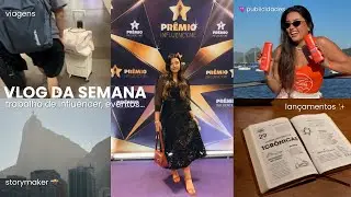 VLOG | trabalho de influencer, viagem, storymaker, eventos&hellip; uma semana na minha vida ✨🤍