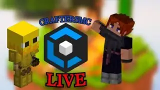Minecraft PE- CraftersMc Sky block. Trying to unlock Blaze Minions.