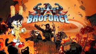 Ending the Alien Invasion! BW plays Broforce Part 6!