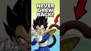 why didn&rsquo;t Vegeta&rsquo;s tail grow back?