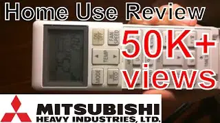 Как использовать пульт дистанционного управления кондиционером Mitsubishi Heavy Industries