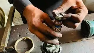 گلنڈر میں نیا بیرنگ ڈالنے کا آسان طریقہ | Grinder Bearing Replacement Trick You Didn’t Know!