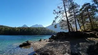 Austria Tirol Alps Mieming Mountains Blindsee Ehrwald Fernpass