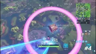 Fortbyte #4 Accessible by skydiving through the rings above Loot Lake with the Plasma Trail contrail