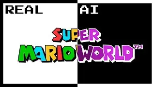 Super Mario World - Athletic Theme, but it's continued by AI