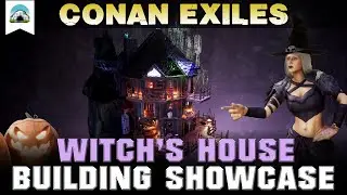 Halloween Witch House - Building Showcase | Conan Exiles
