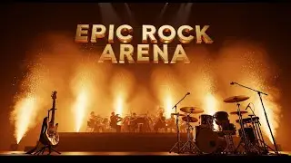 Epic Rock Arena Rock Meets Symphony Epic Live Rock Night With Full Orchestra Choir Epic Guitar Fire