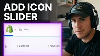 How to Add Icons with Text Slider in Shopify (2026) | Feature Slider Setup