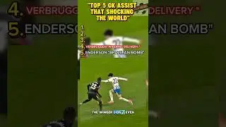 Top 5 Goalkeeper Assist that Shocking Everyone #shorts #ytshorts #football #soccer