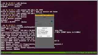 Wireless Android Mirroring on Linux